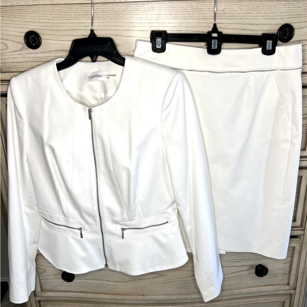 Calvin Klein blazer & pencil skirt